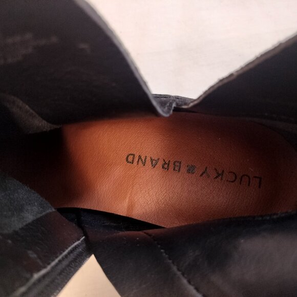 Lucky Brand Lelah Leather Bootie - Picture 8 of 15